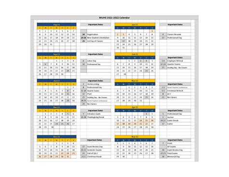 Barry Law Academic Calendar